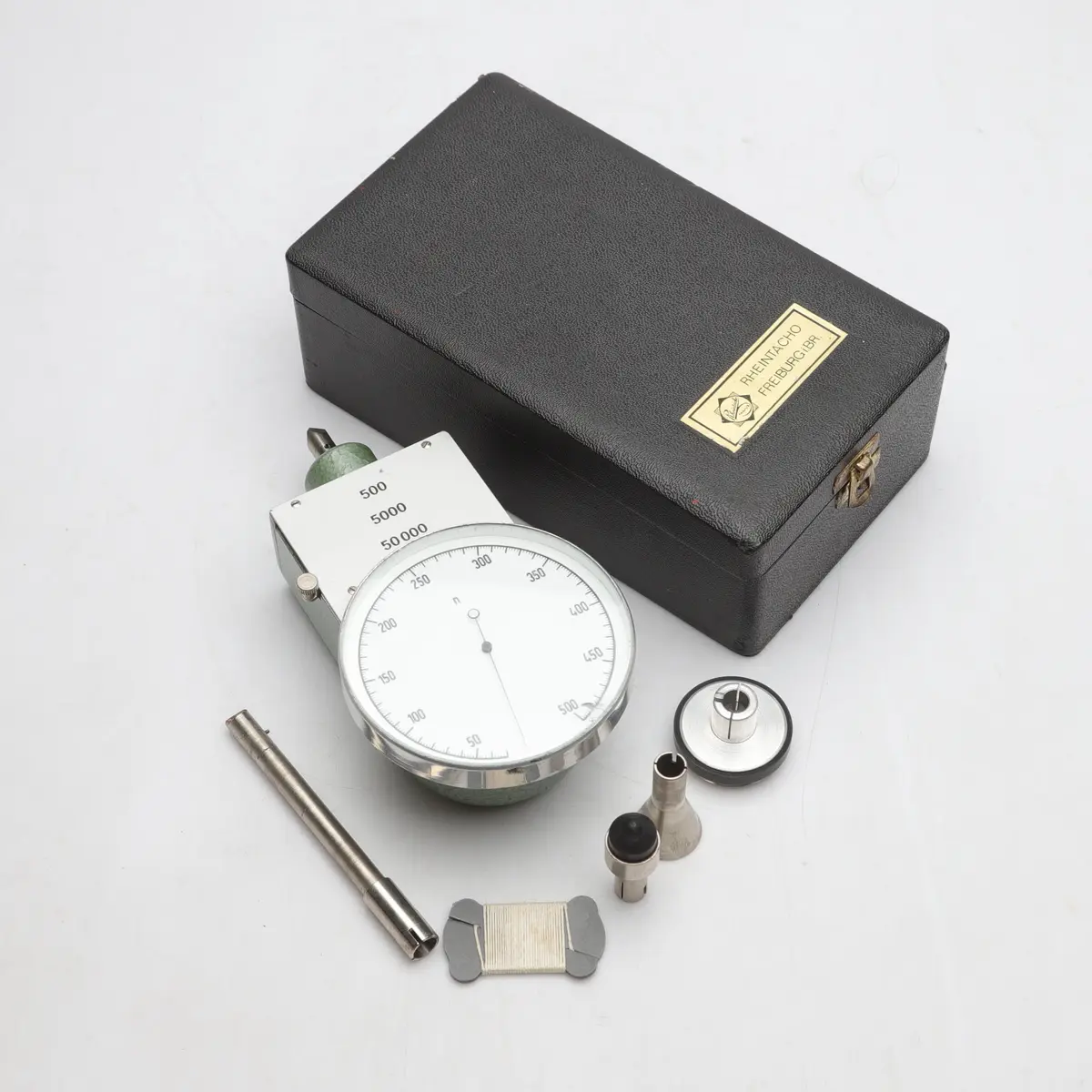 TACHOMETER/ VARVMÄTARE, metall, Ht 64/50, Rheintacho, 1900-talets andra hälft.
