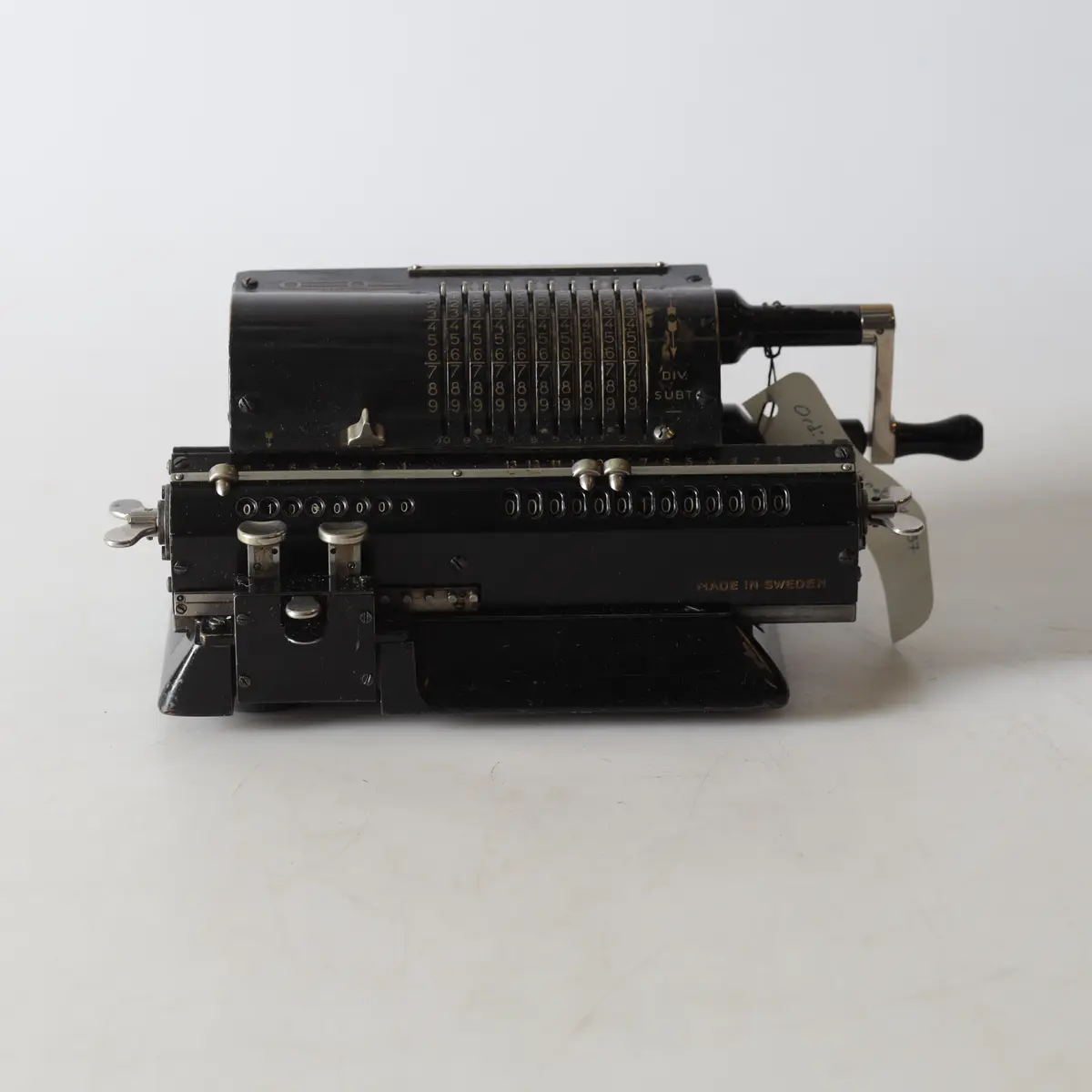 RÄKNESNURRA, Aktiebolaget Original Odhner, Göteborg, 1900-talets första hälft.