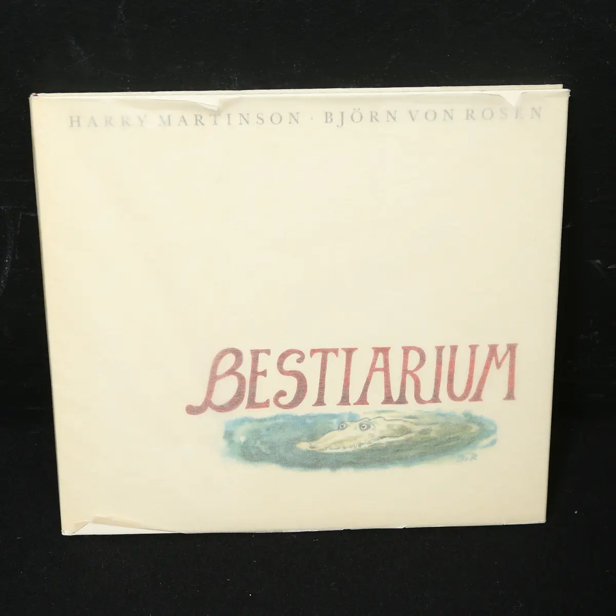 HARRY MARTINSONS OCH BJÖRN VON ROSENS ILLUSTRERADE BESTIARIUM 1964.