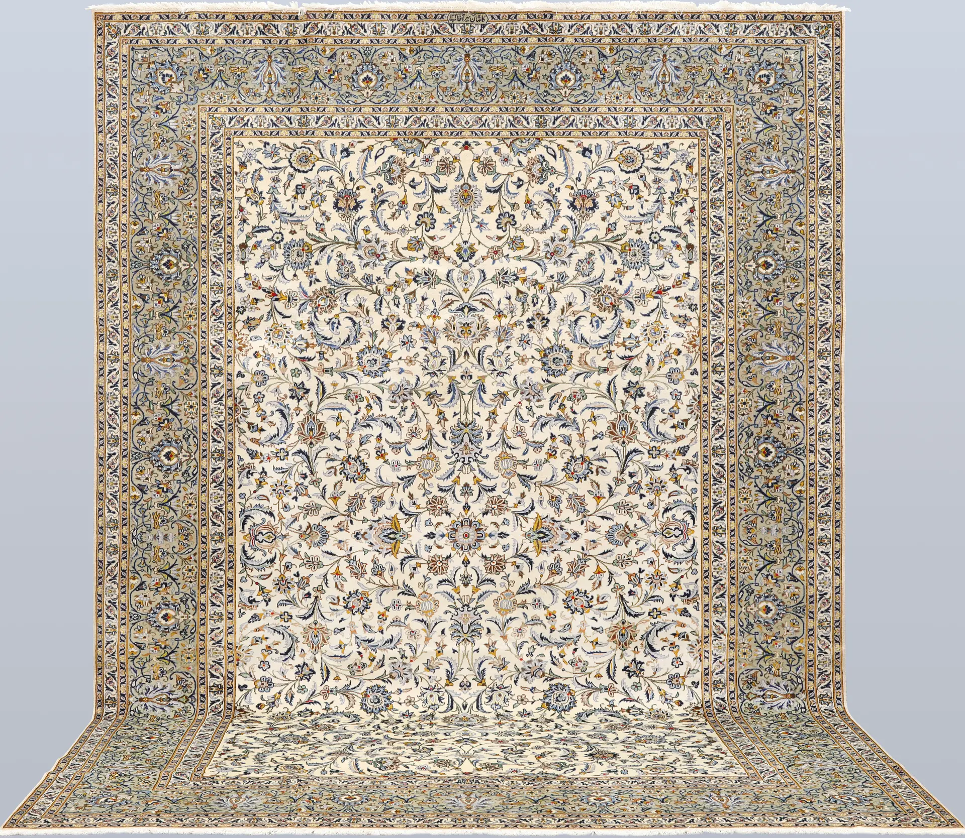 ORIENTMATTA. Ljus Keshan, 390 x 282 cm.