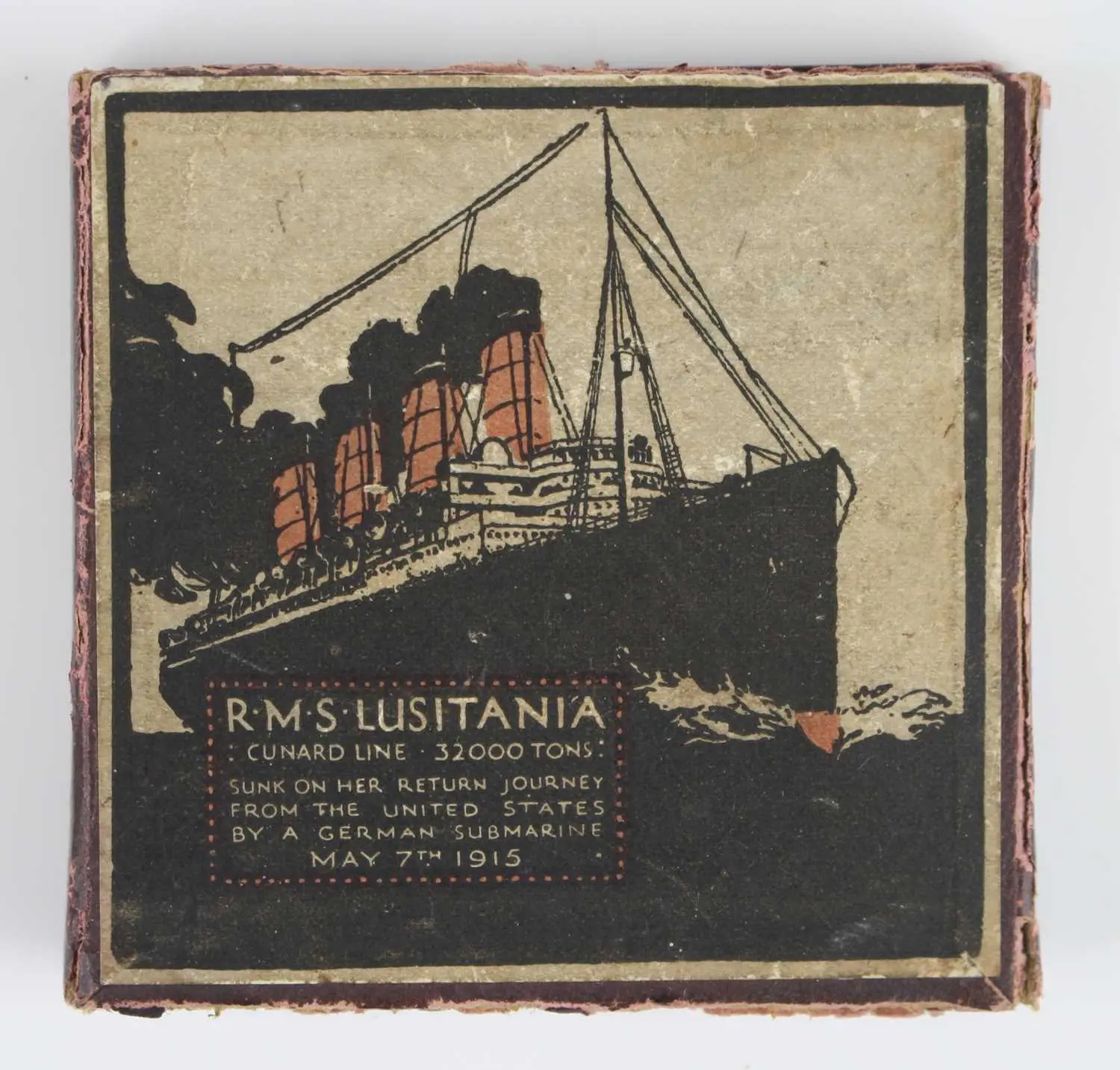 Lot 1012 - An R.M.S. The ''Lusitania'' (German) Medal
