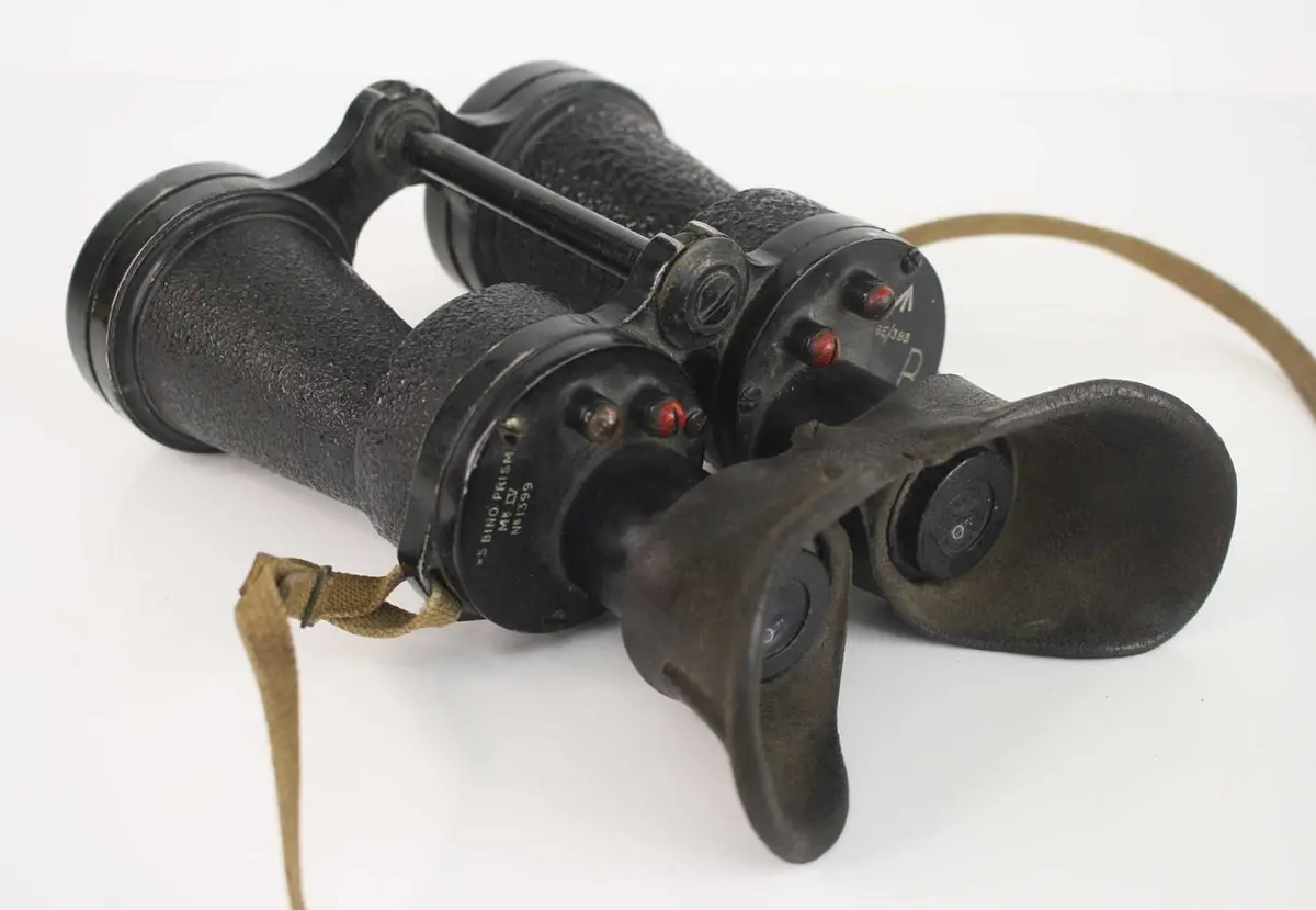 Lot 1017 - A pair of RAF issue x5 Bino Prism Mk IV