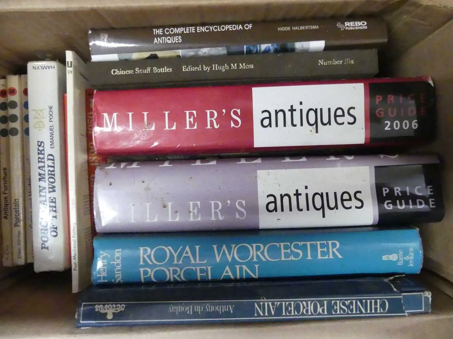 Lot 175 - A collection of antique and reference books