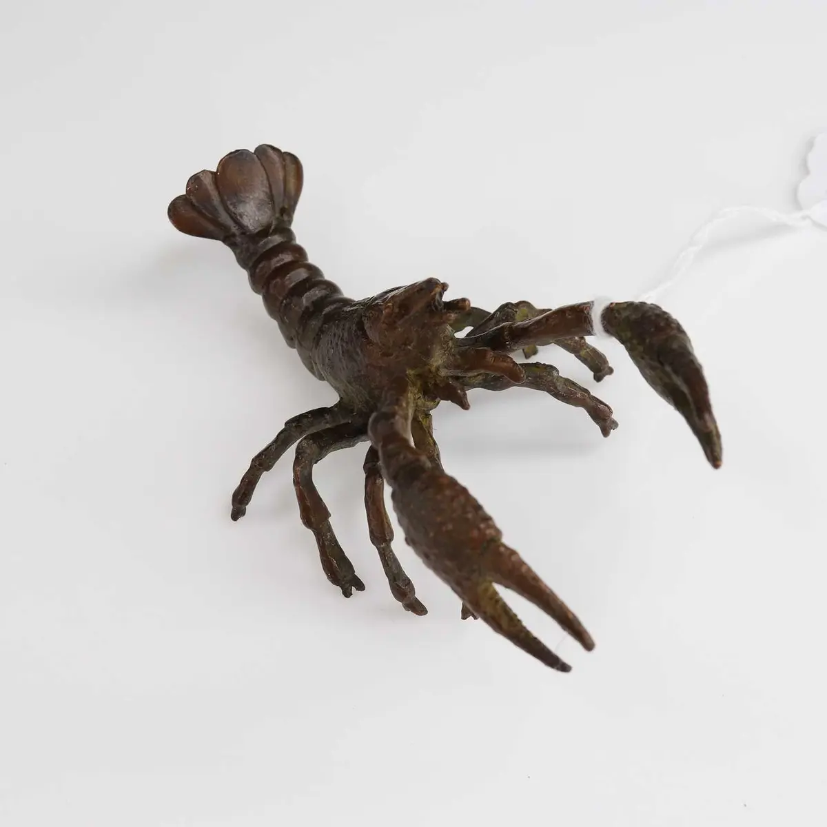 Lot 204 - A reproduction Japanese bronze lobster