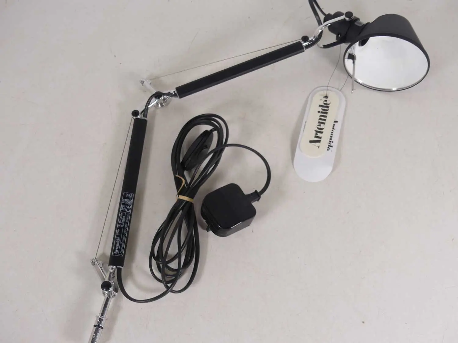 Lot 83 - A collection of Artemide Tolomeo Micro table