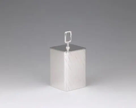 A Danish silver serving dish by Sigvard Bernadotte, no. 913
