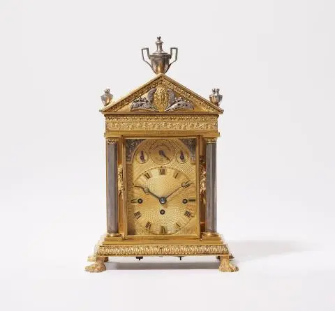 A table clock by Franz Lobmayer