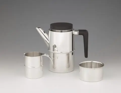 A Georg Jensen silver coffee service no. 1143