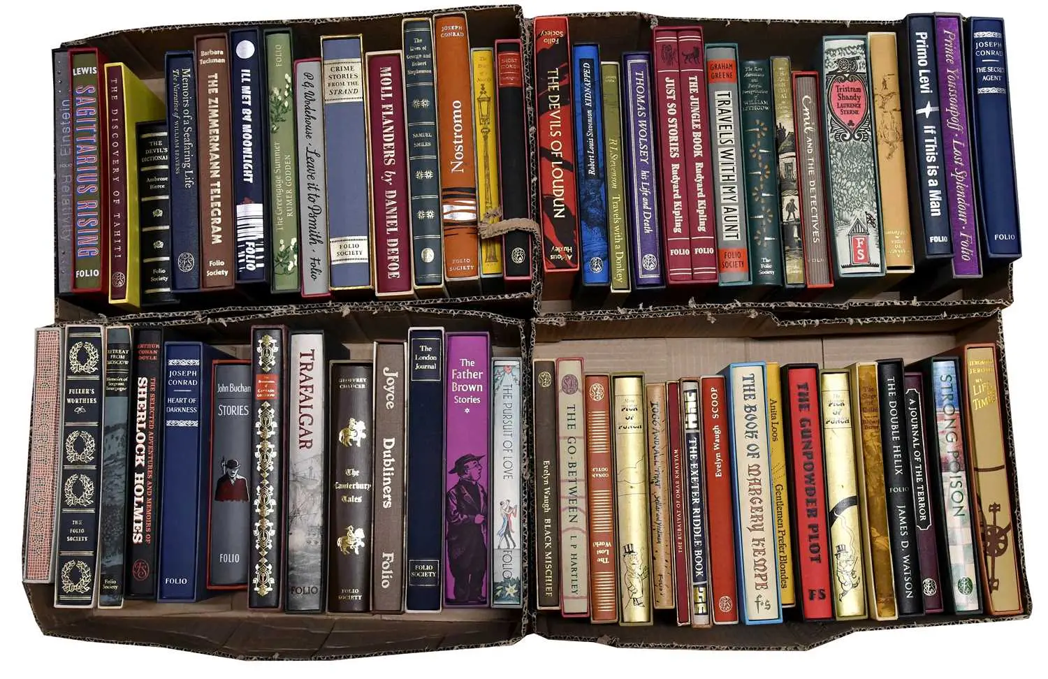THE FOLIO SOCIETY; a collection of fifty-nine volumes