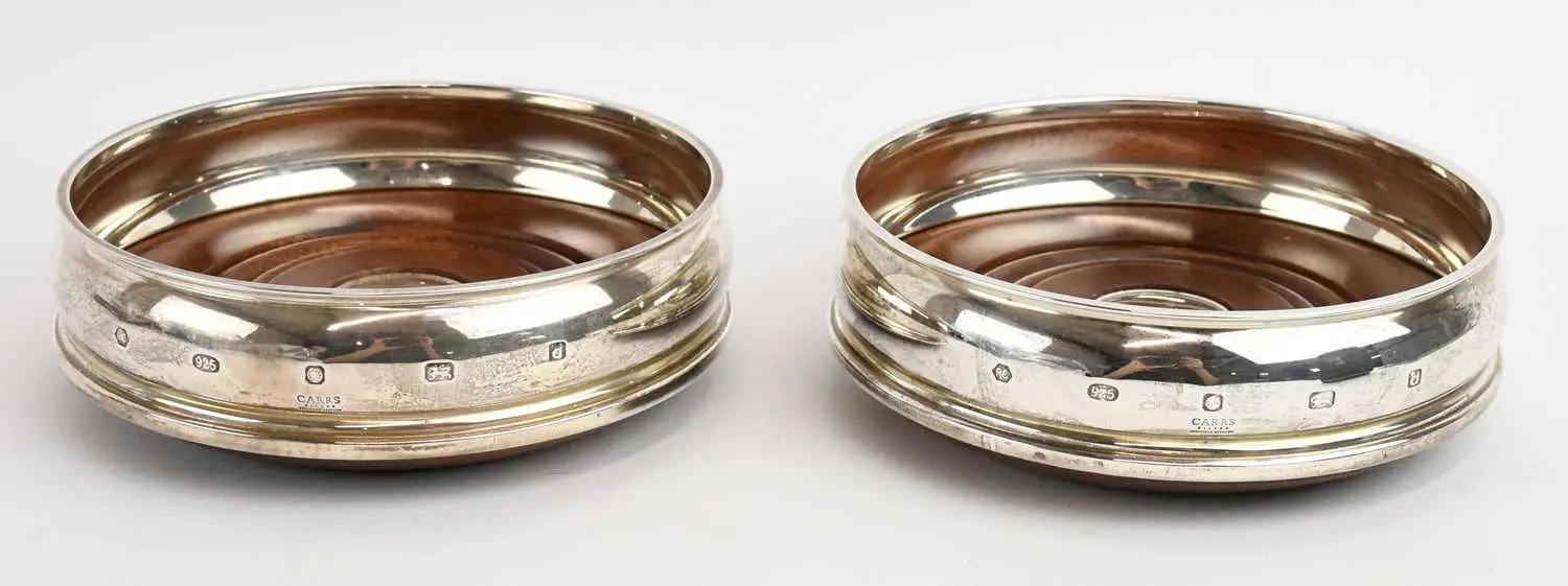 CARRS OF SHEFFIELD LTD; a pair of modern Elizabeth II...