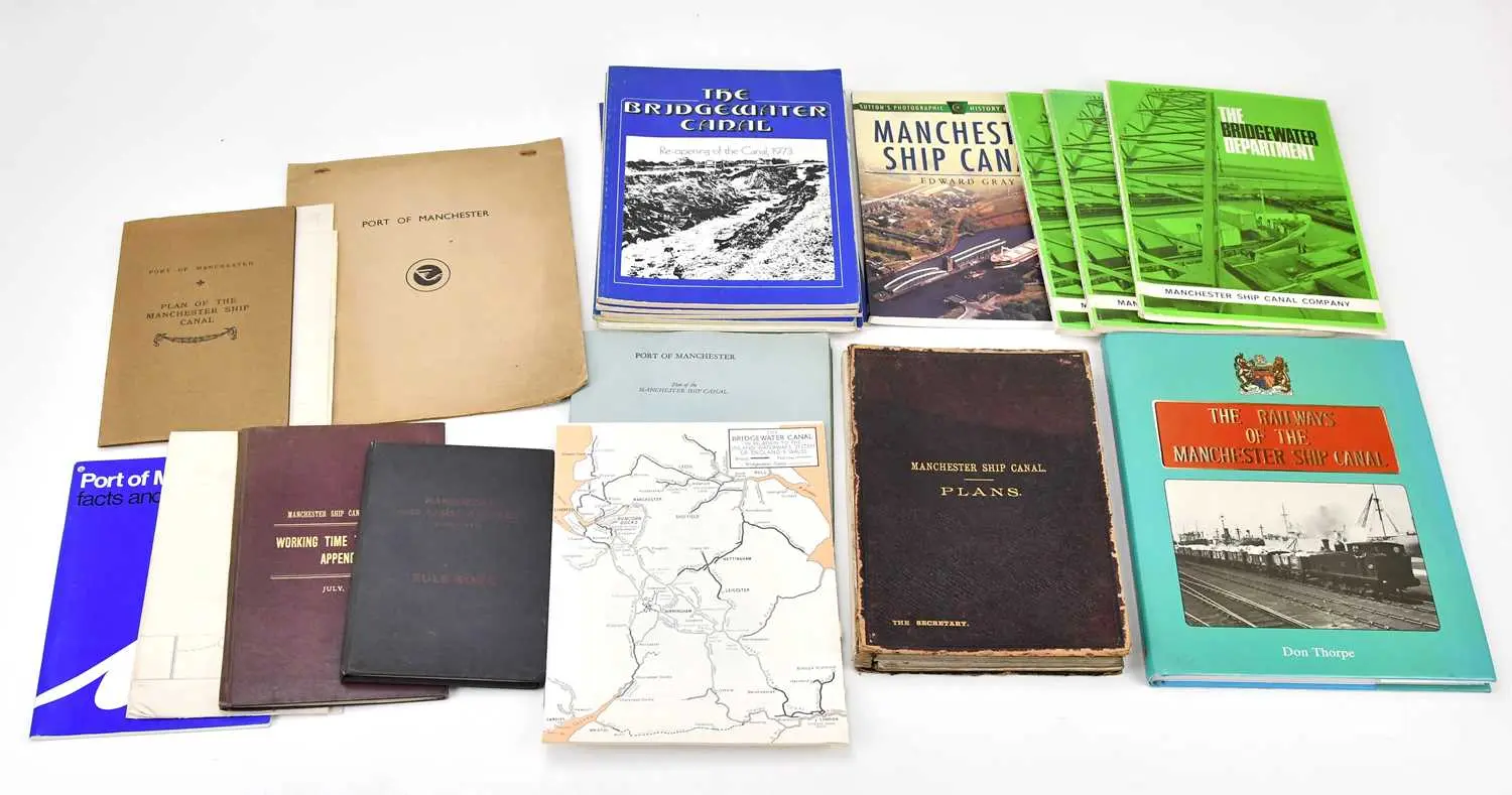 MANCHESTER SHIP CANAL; a small collection of ephemera to...
