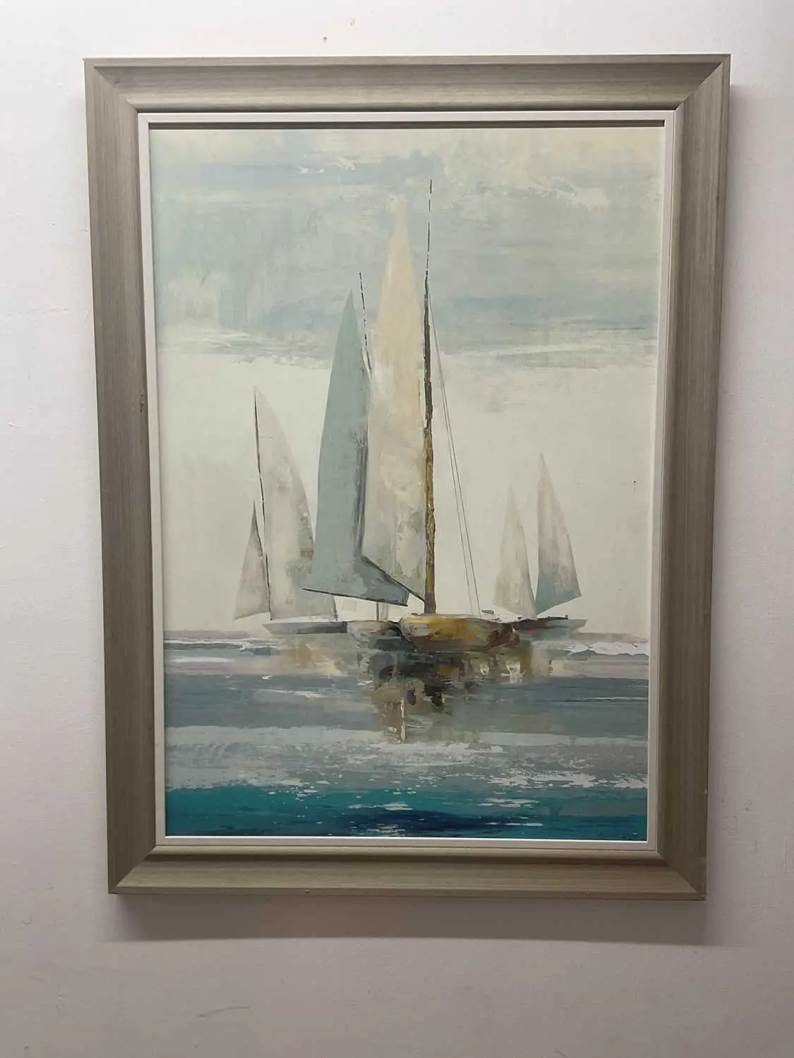 ALLISON PEARCE; contemporary abstract on board