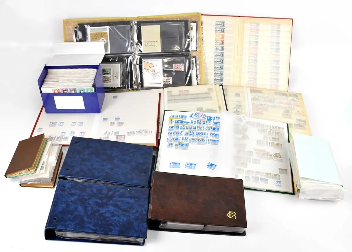 WORLD; in stock books and albums including Great Britain