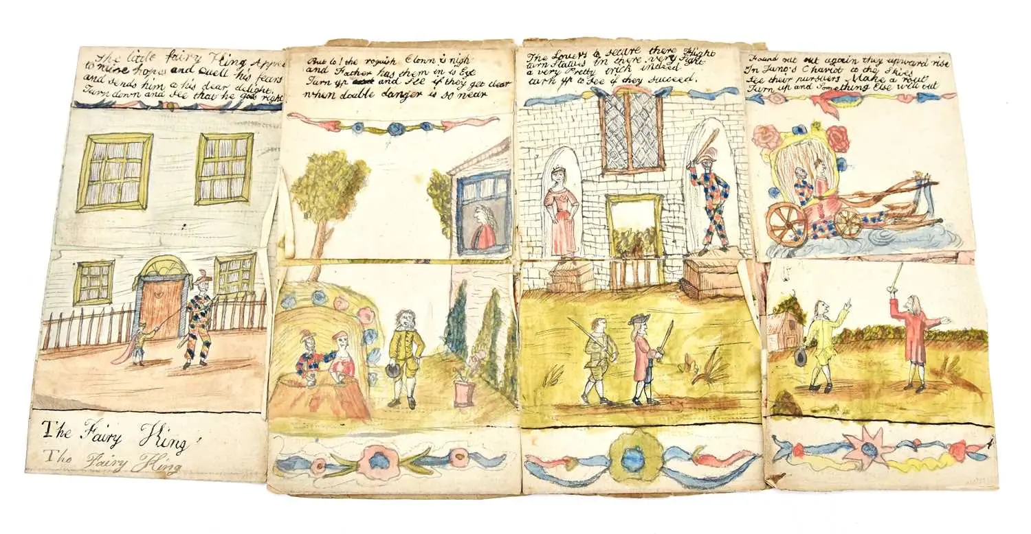 THE FAIRY KING; a George III hand drawn and written children’s story book