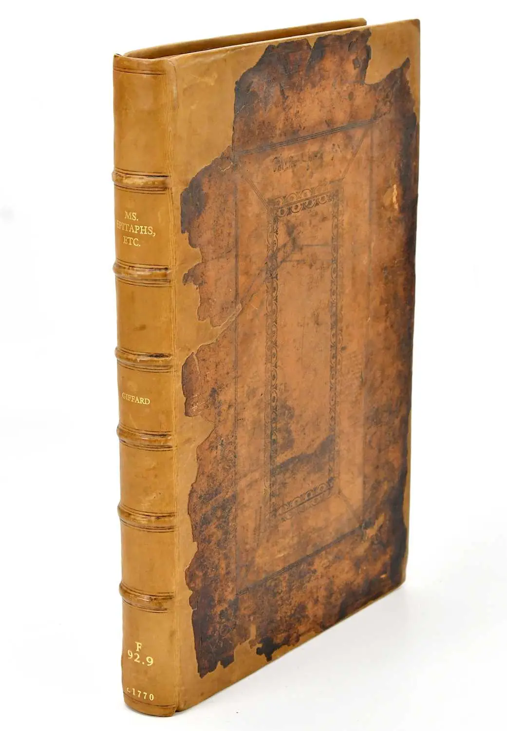 An 18th century hand written book
