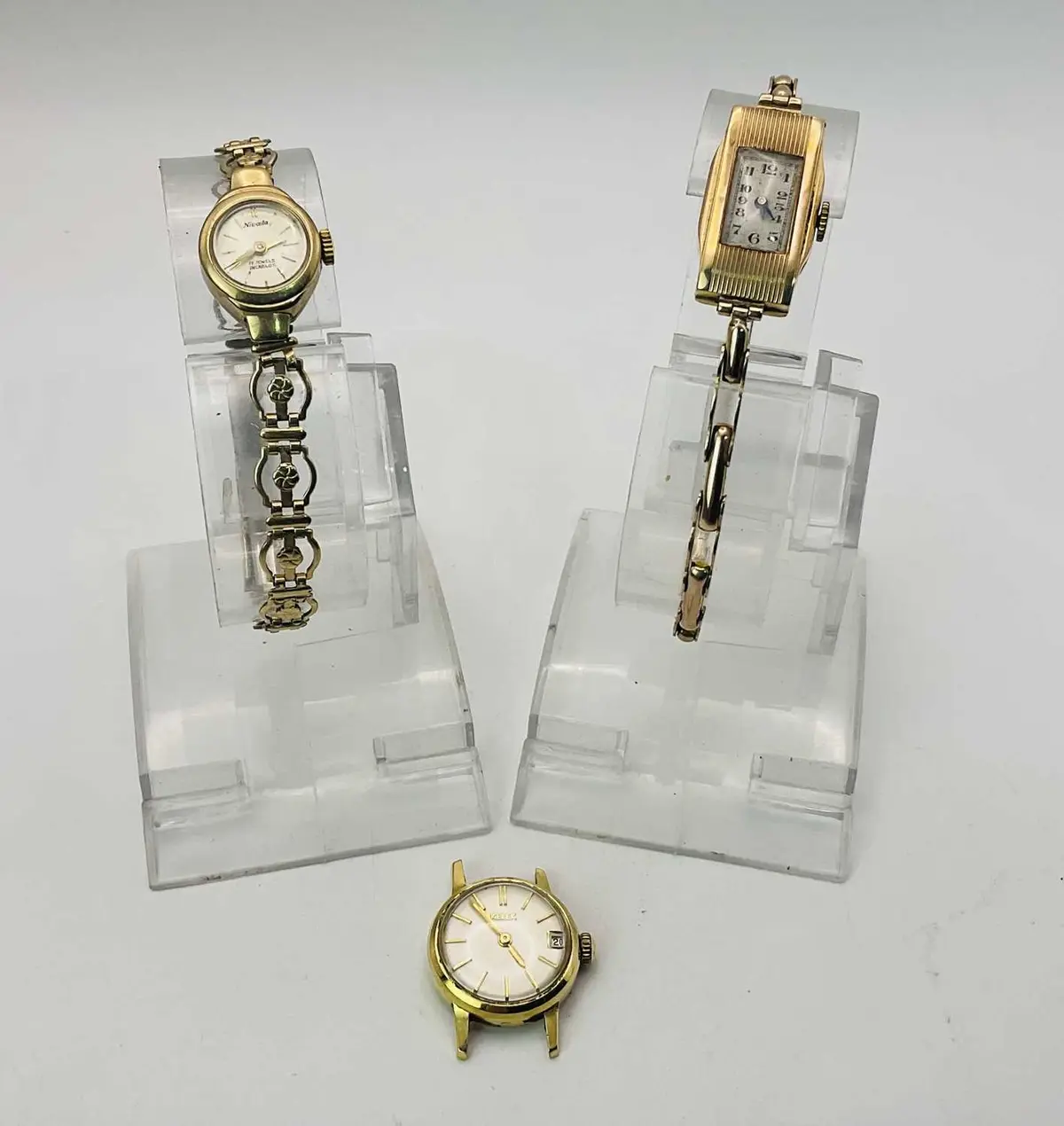 KELEK; a 14ct gold vintage Swiss lady's watch