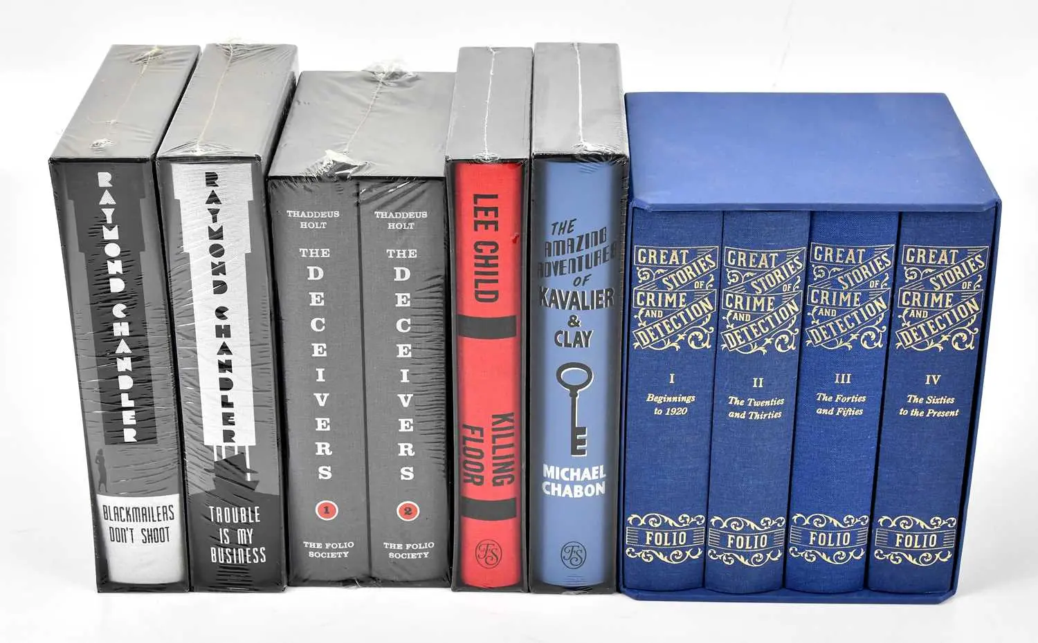 THE FOLIO SOCIETY; GREAT STORIES OF CRIME AND DETECTION