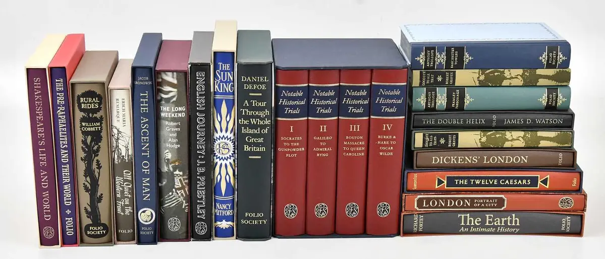 THE FOLIO SOCIETY; to include NOTABLE HISTORICAL TRIALS