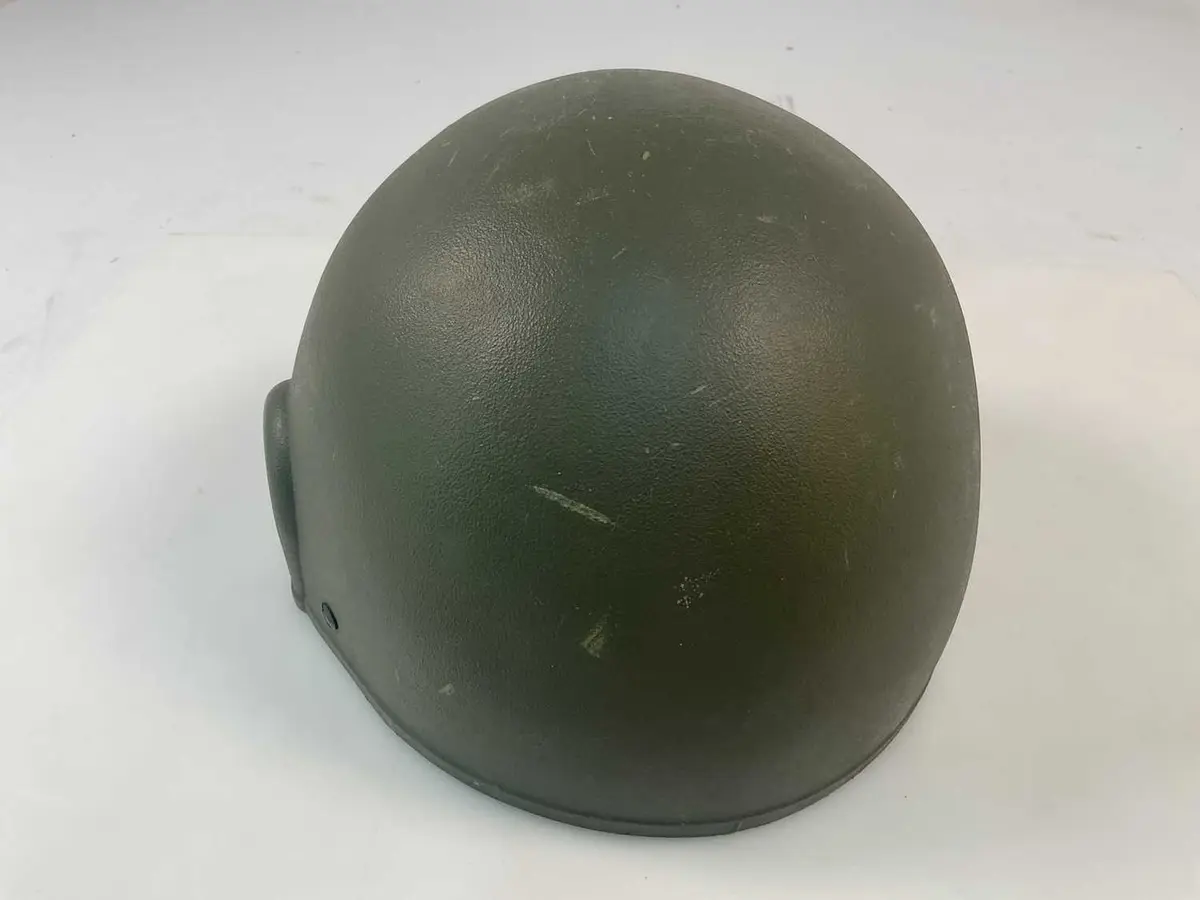 A modern British military helmet