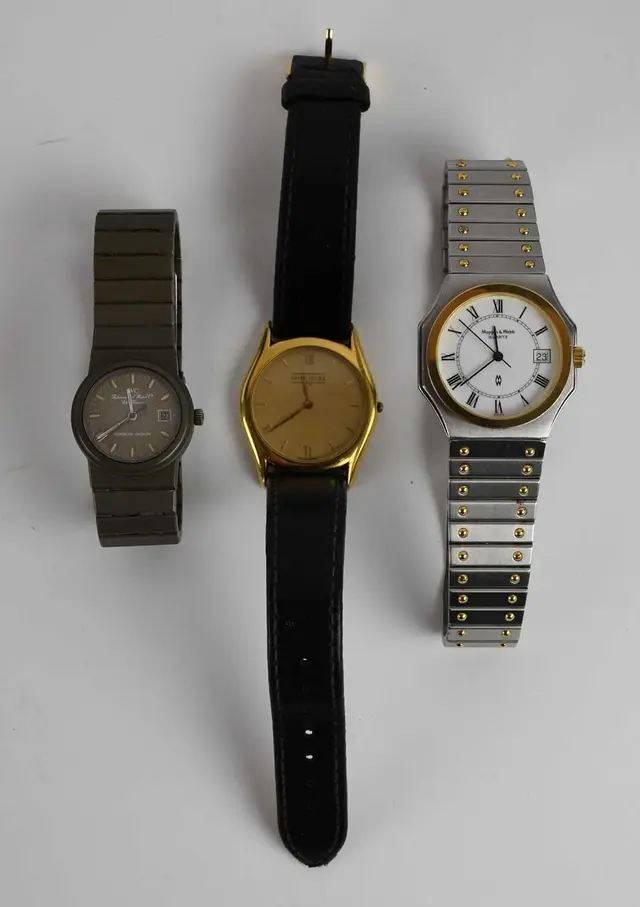 INTERNATIONAL WATCH CO (IWC); a vintage lady's 'Porsche Design' wristwatch