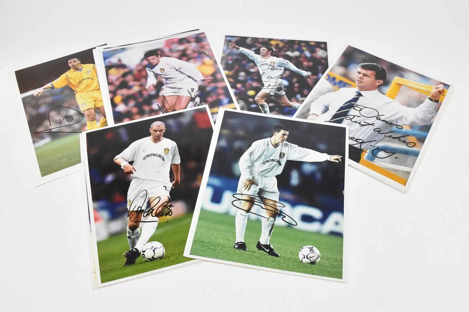 LEEDS UNITED; a collection of forty-five signed...