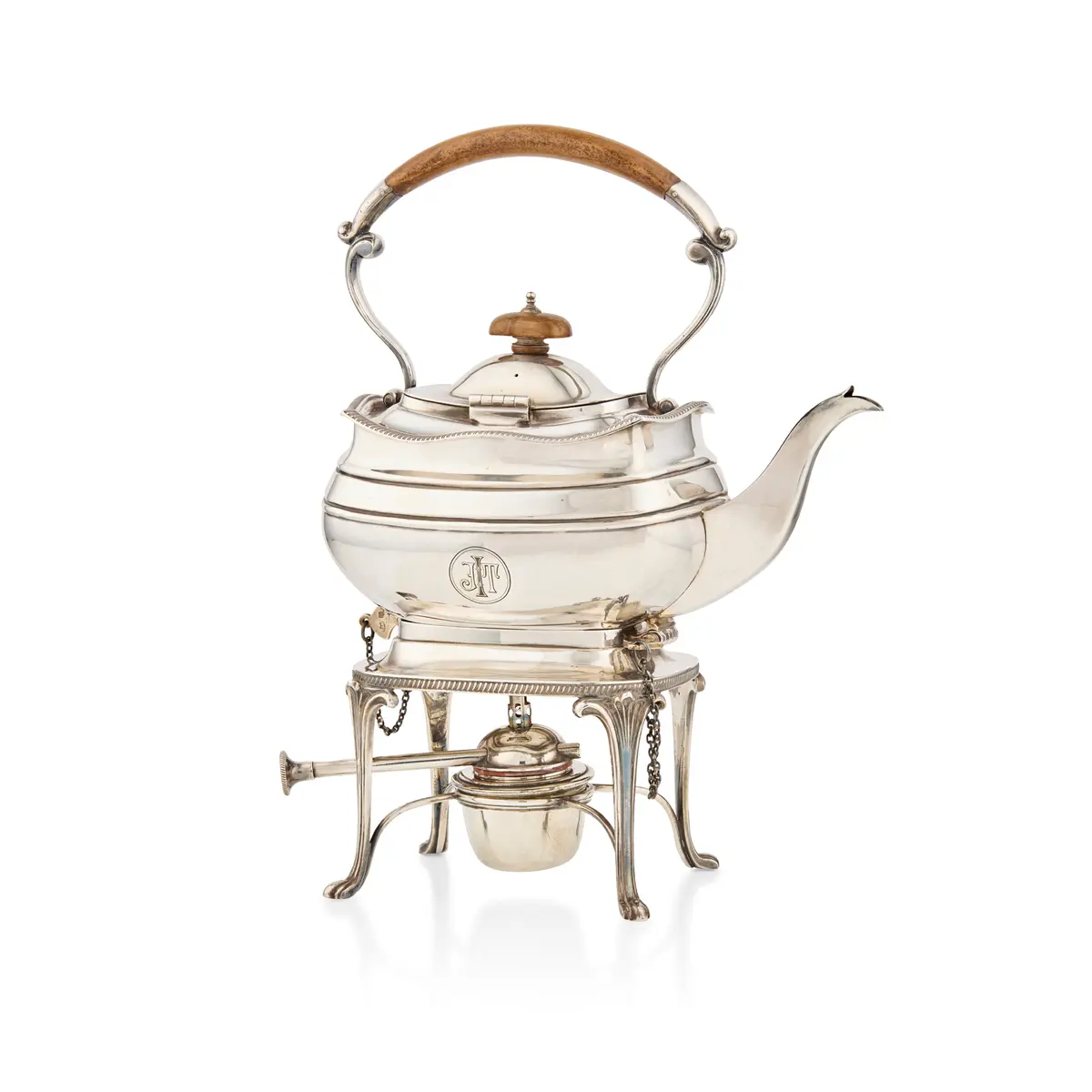 MAPPIN & WEBB SILVER SPIRIT KETTLE