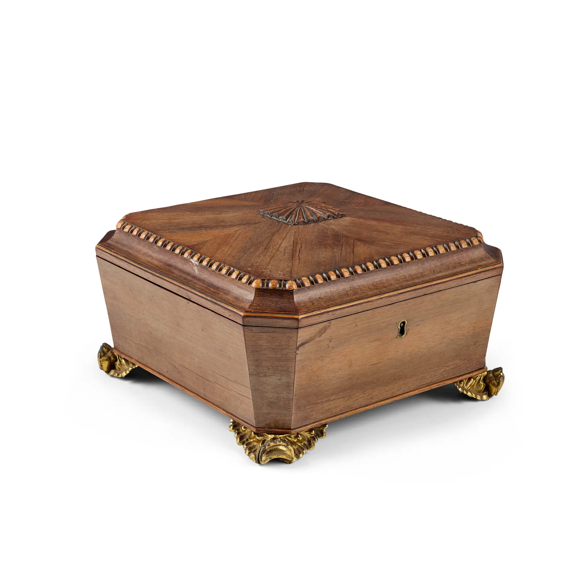 REGENCY MAHOGANY WORK BOX
