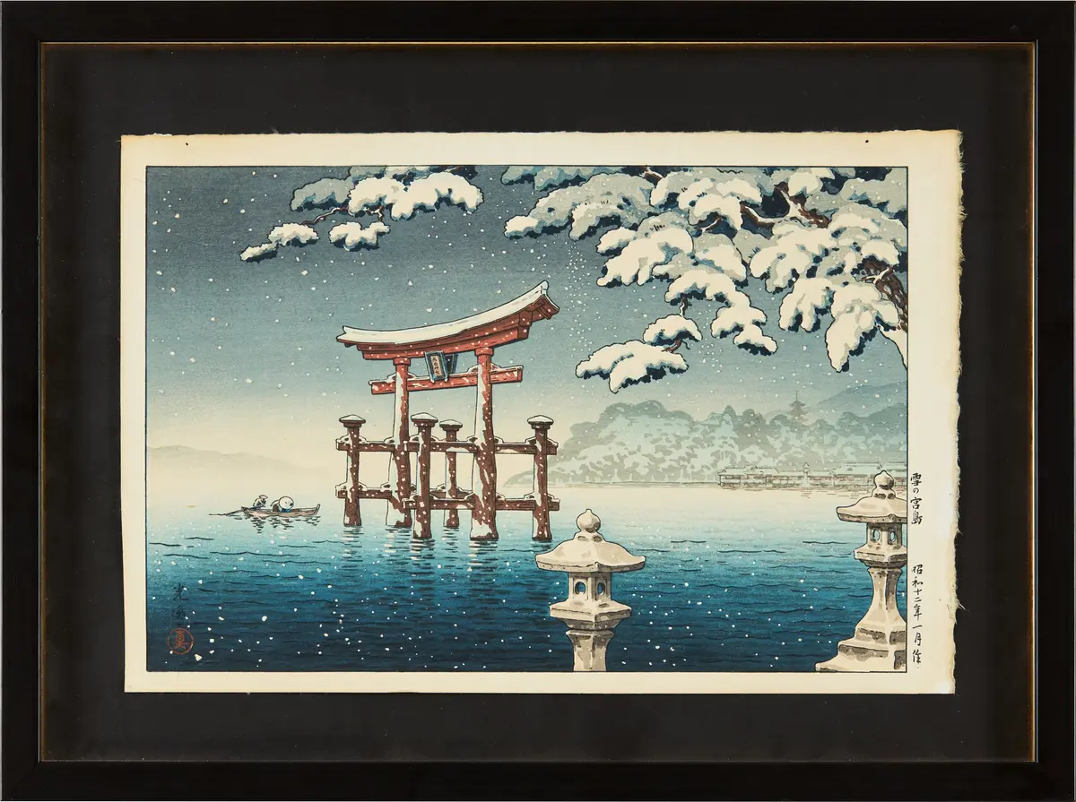 [COLLECTION OF A. PARVIN] TSUCHIYA KOITSU (JAPANESE, 1870-1949)