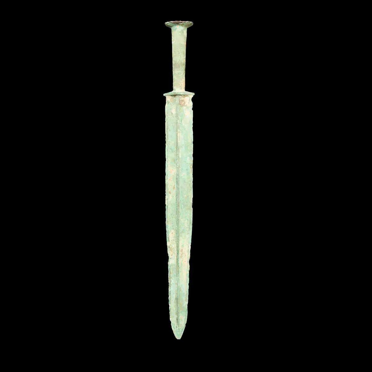 [COLLECTION OF PATRICK DAVID BIRDS] CHINESE BRONZE SHORT SWORD