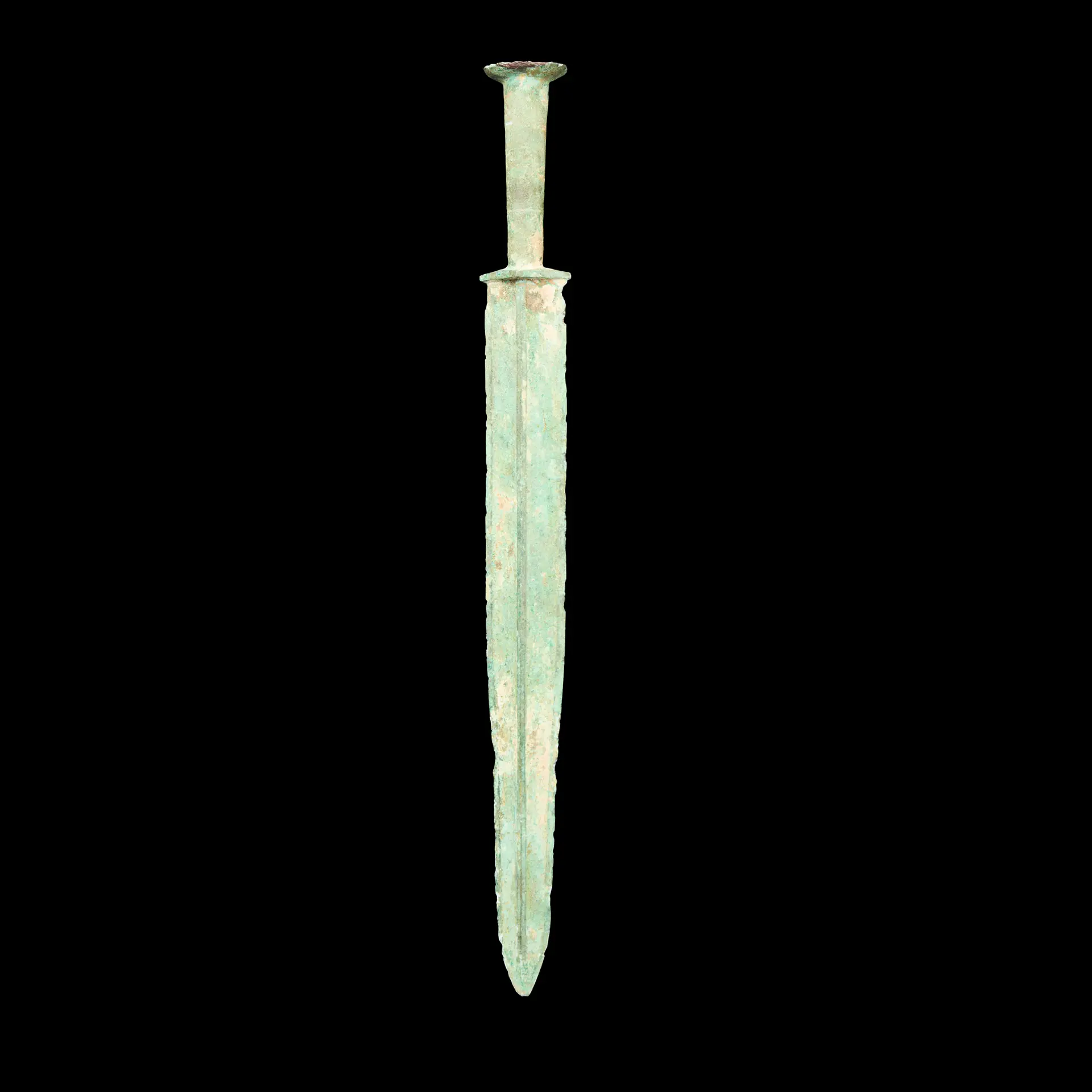 [COLLECTION OF PATRICK DAVID BIRDS] CHINESE BRONZE SHORT SWORD