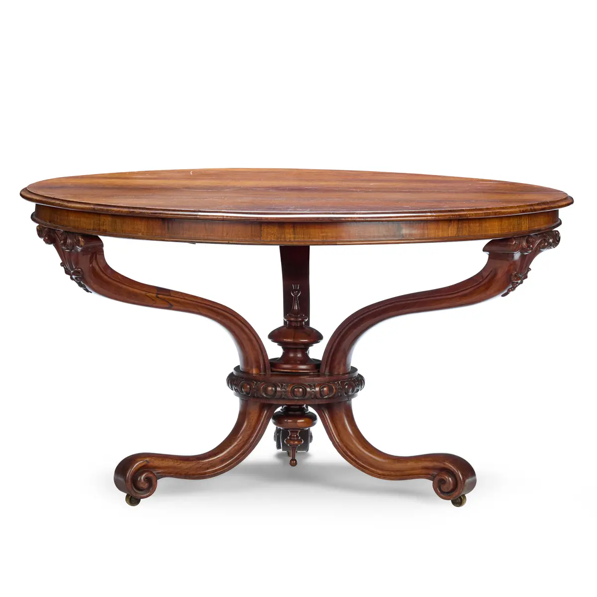 VICTORIAN ROSEWOOD CENTRE TABLE