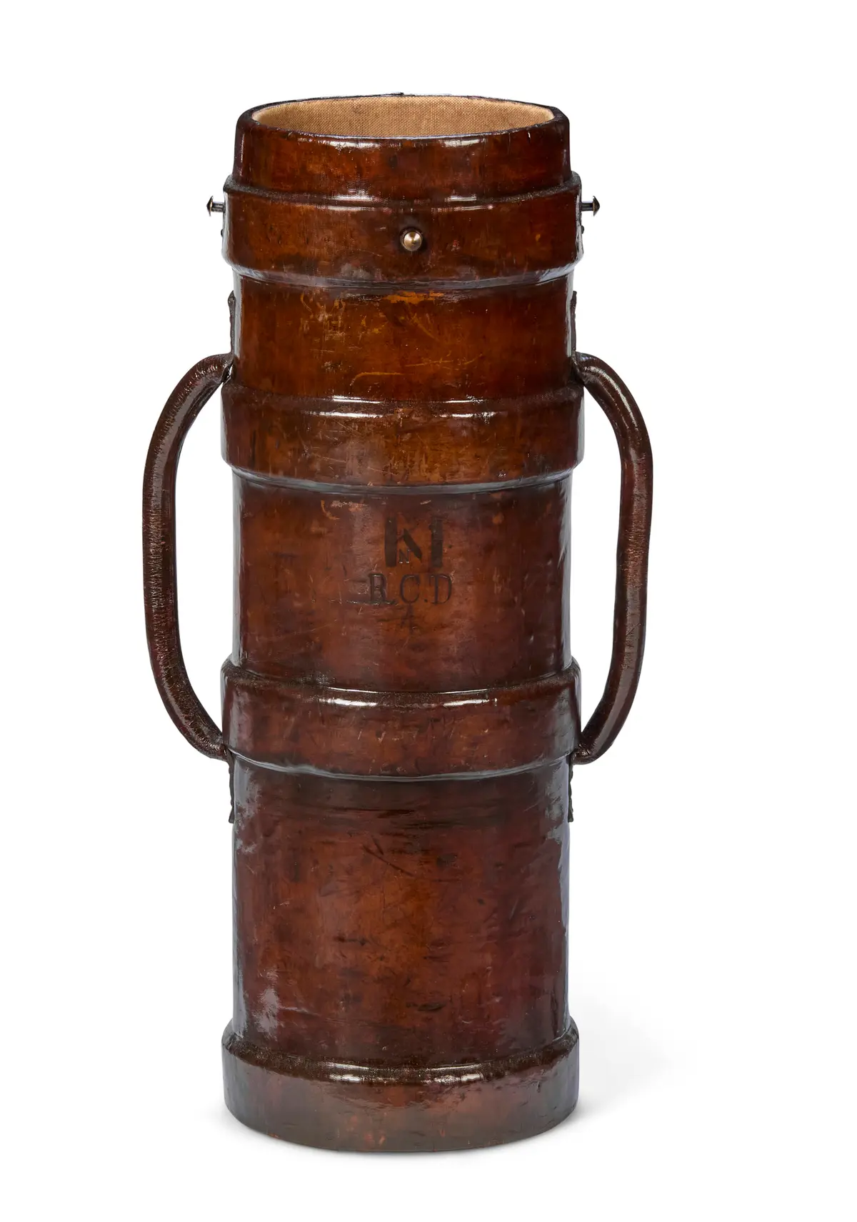 ROYAL CANADIAN DRAGOONS LEATHER CORDITE CARRIER