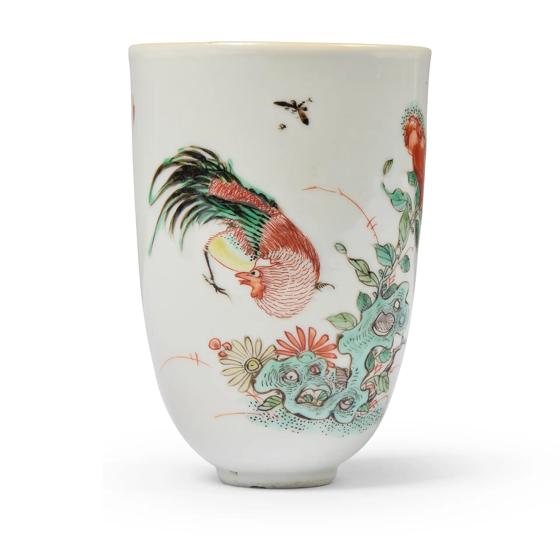 [PRIVATE SCOTTISH COLLECTION, EDINBURGH] CHINESE TALL FAMILLE VERTE