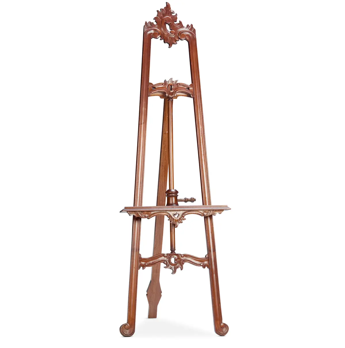 VICTORIAN STYLE MAHOGANY EASEL