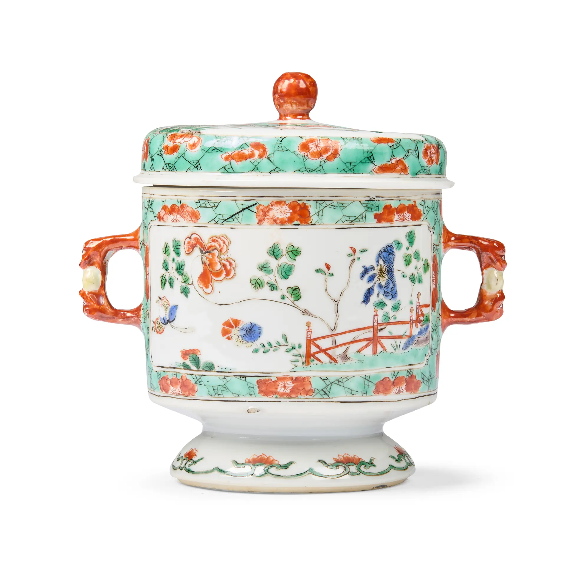 [PRIVATE SCOTTISH COLLECTION, EDINBURGH] CHINESE FAMILLE VERTE 'PEACOCK'