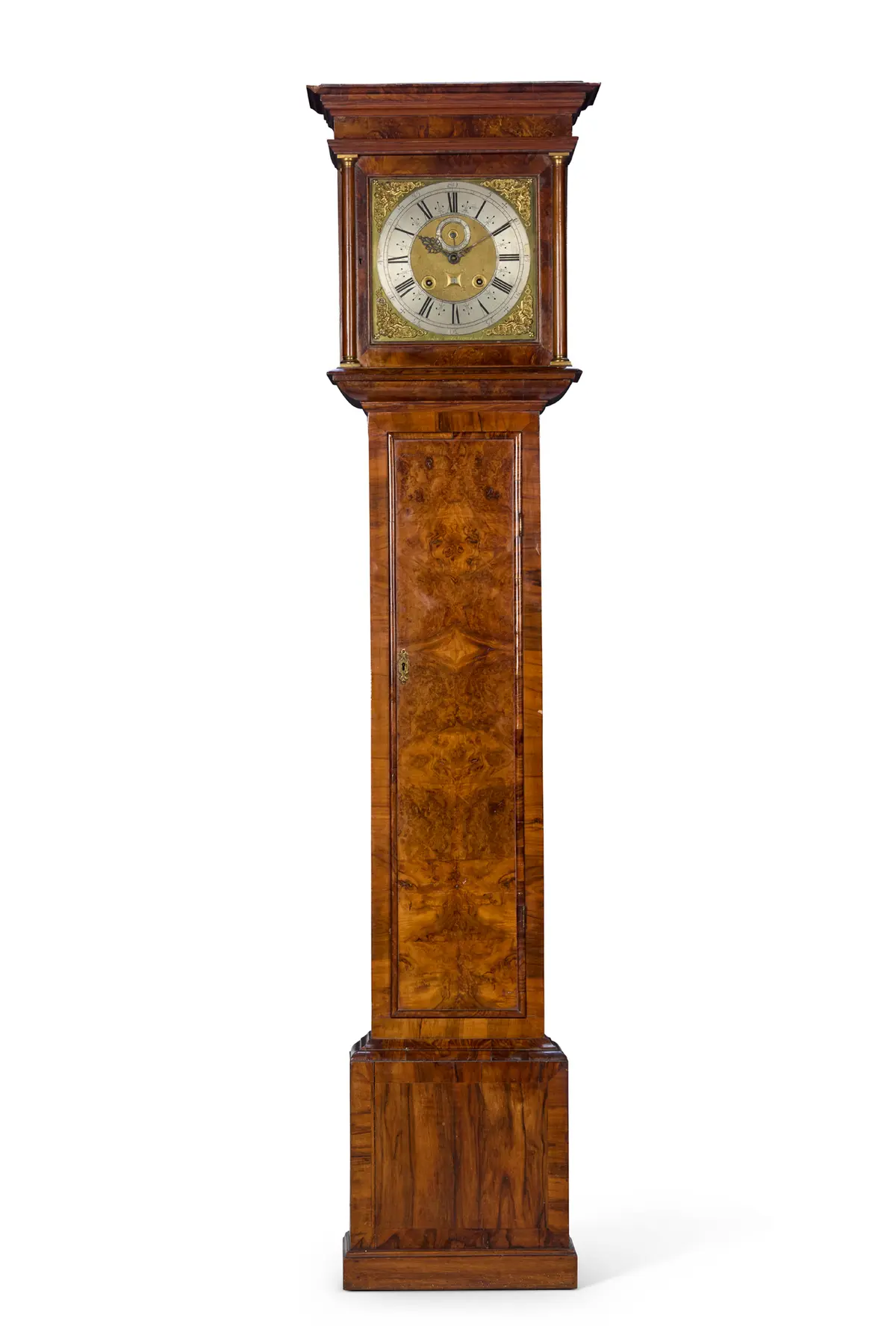 WILLIAM III / QUEEN ANNE WALNUT LONGCASE CLOCK, JOHN KNIBB, OXFORD