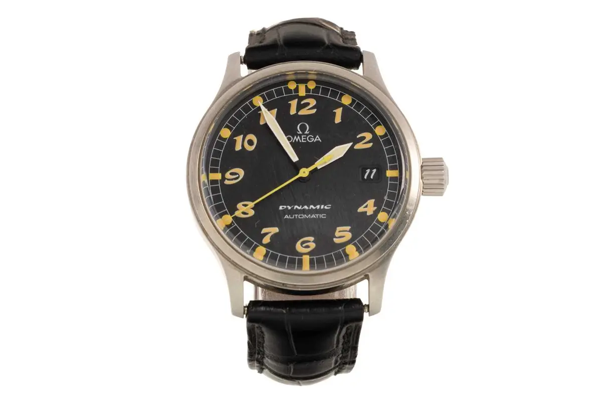 OMEGA 'DYNAMIC' STAINLESS STEEL AUTOMATIC WRIST WATCH