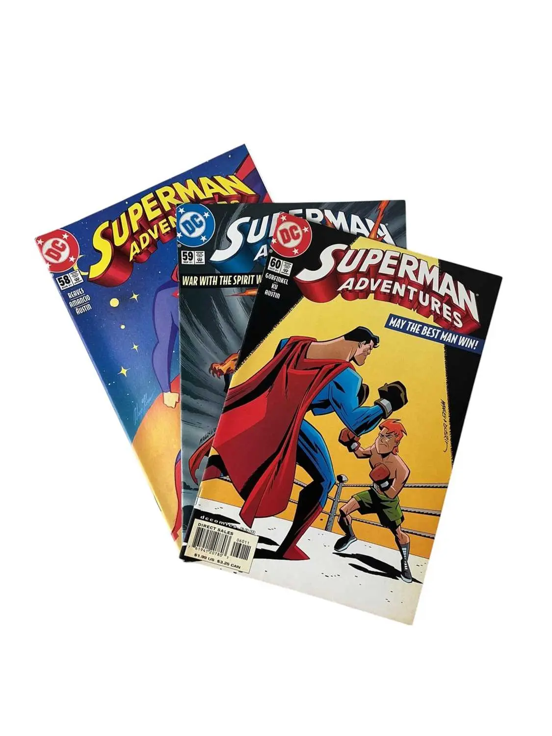 SUPERMAN ADVENTURES #1-60, COMPLETE SERIES, DC COMICS 1996-2002