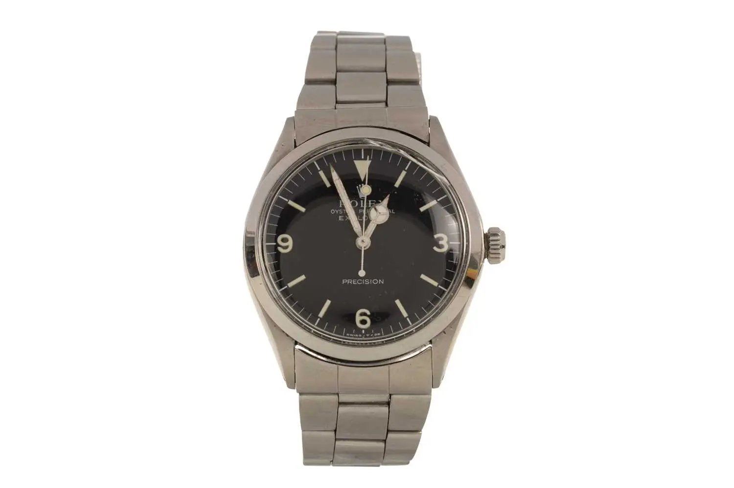ROLEX EXPLORER STAINLESS STEEL AUTOMATIC WRIST WATCH