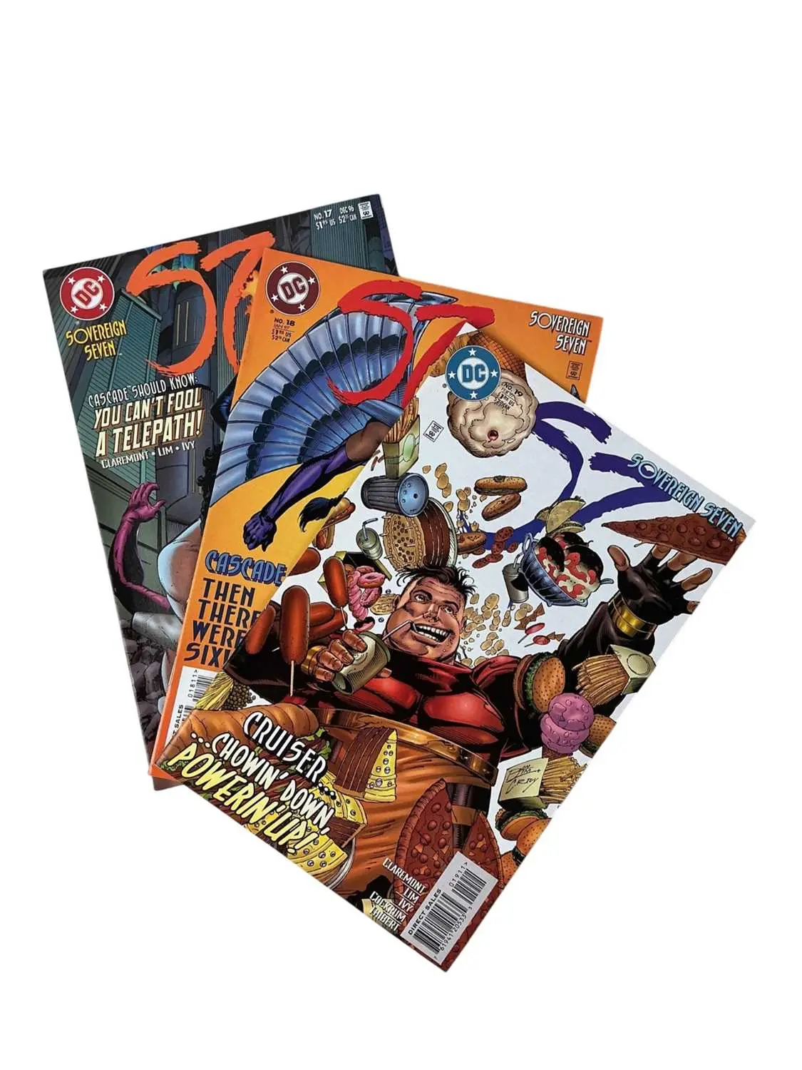 DC COMICS, COLLECTION OF SOVEREIGN SEVEN, SOVEREIGN STONE AND OTHER