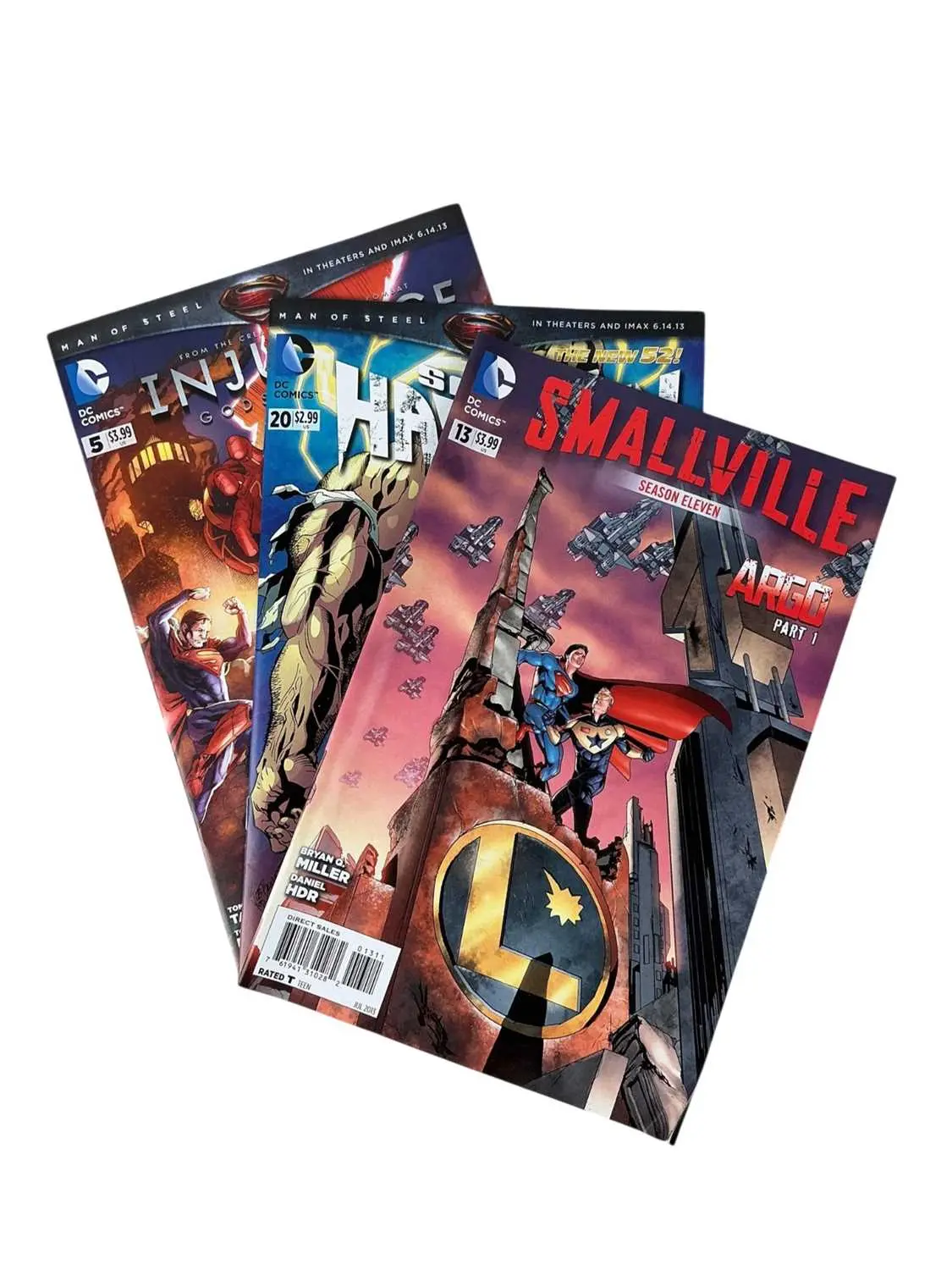 DC COMICS, LARGE COLLECTION OF SUPERMAN AND BATMAN RELATED COMIC BOOKS