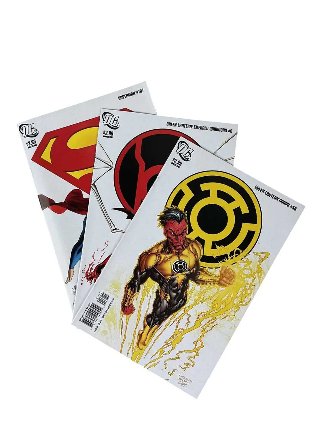 DC COMICS, LARGE COLLECTION OF SUPERMAN, JUSTICE LEAGUE AND RELATED