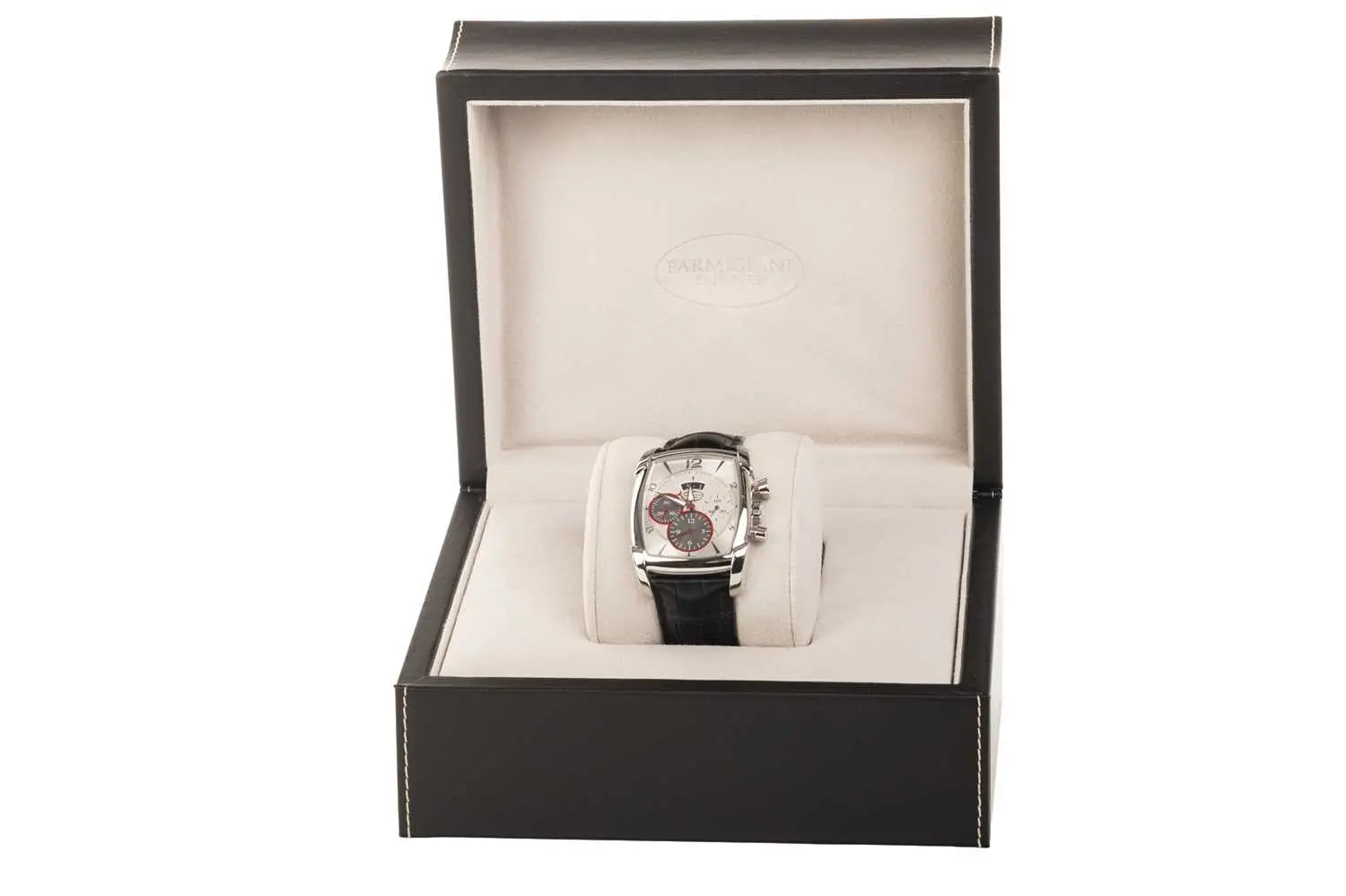 PARMIGIANI 'KALPAGRAPH' STAINLESS STEEL AUTOMATIC WRIST WATCH
