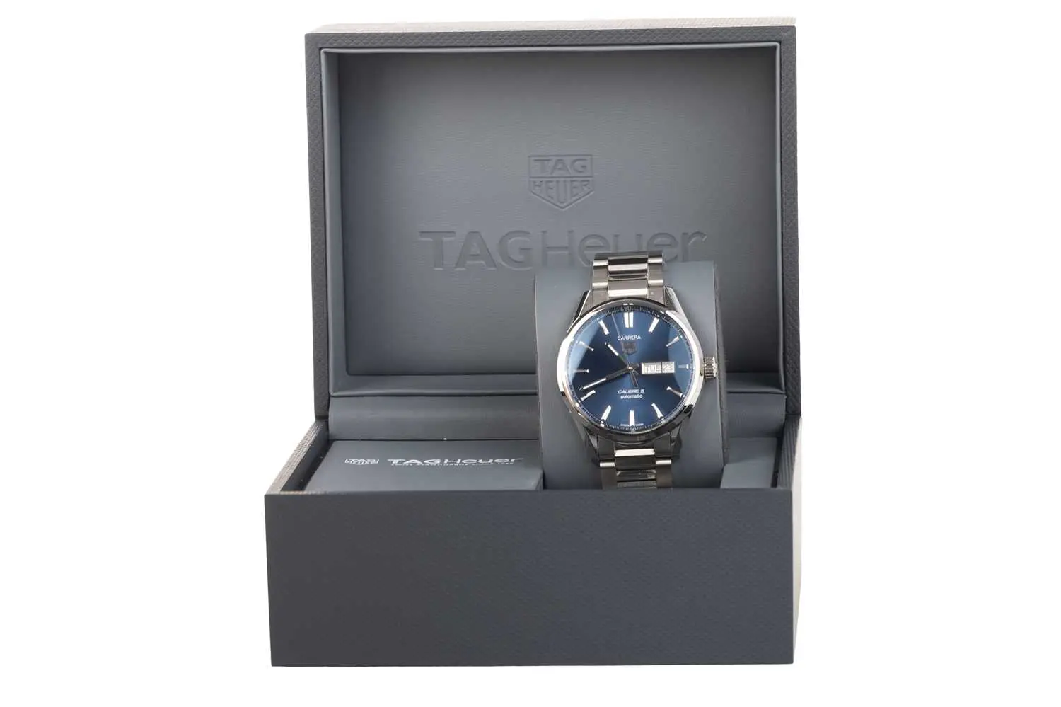TAG HEUER CARRERA STAINLESS STEEL AUTOMATIC WRIST WATCH