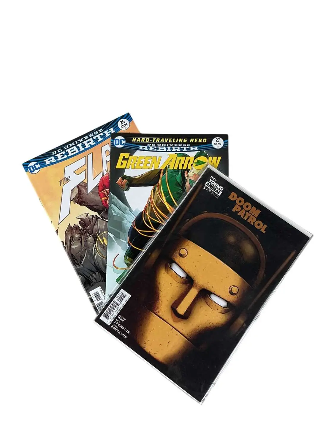 DC COMICS, REBIRTH, COLLECTION OF ACTION COMICS, THE FLASH HAL JORDAN