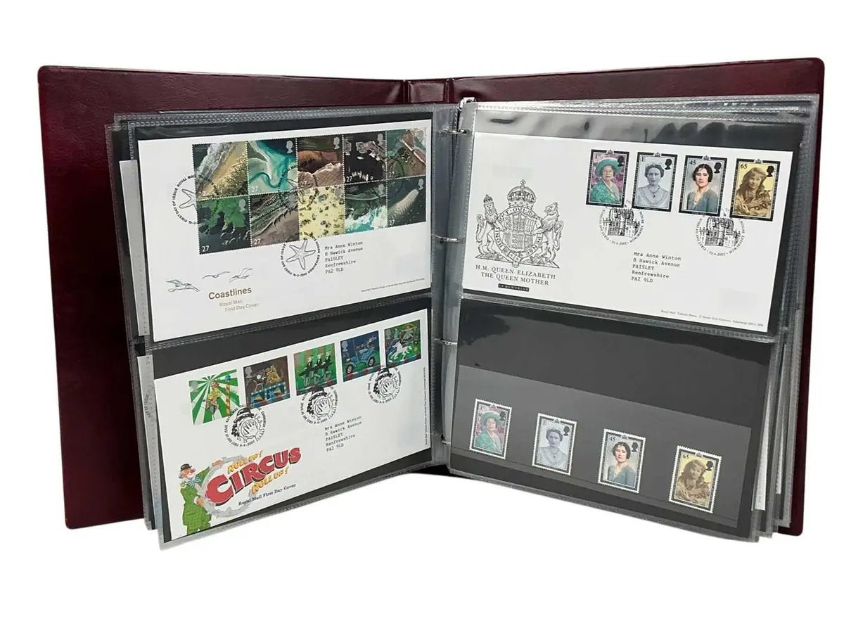 COLLECTION OF FIRST DAY COVERS LATE 20TH CENTURY