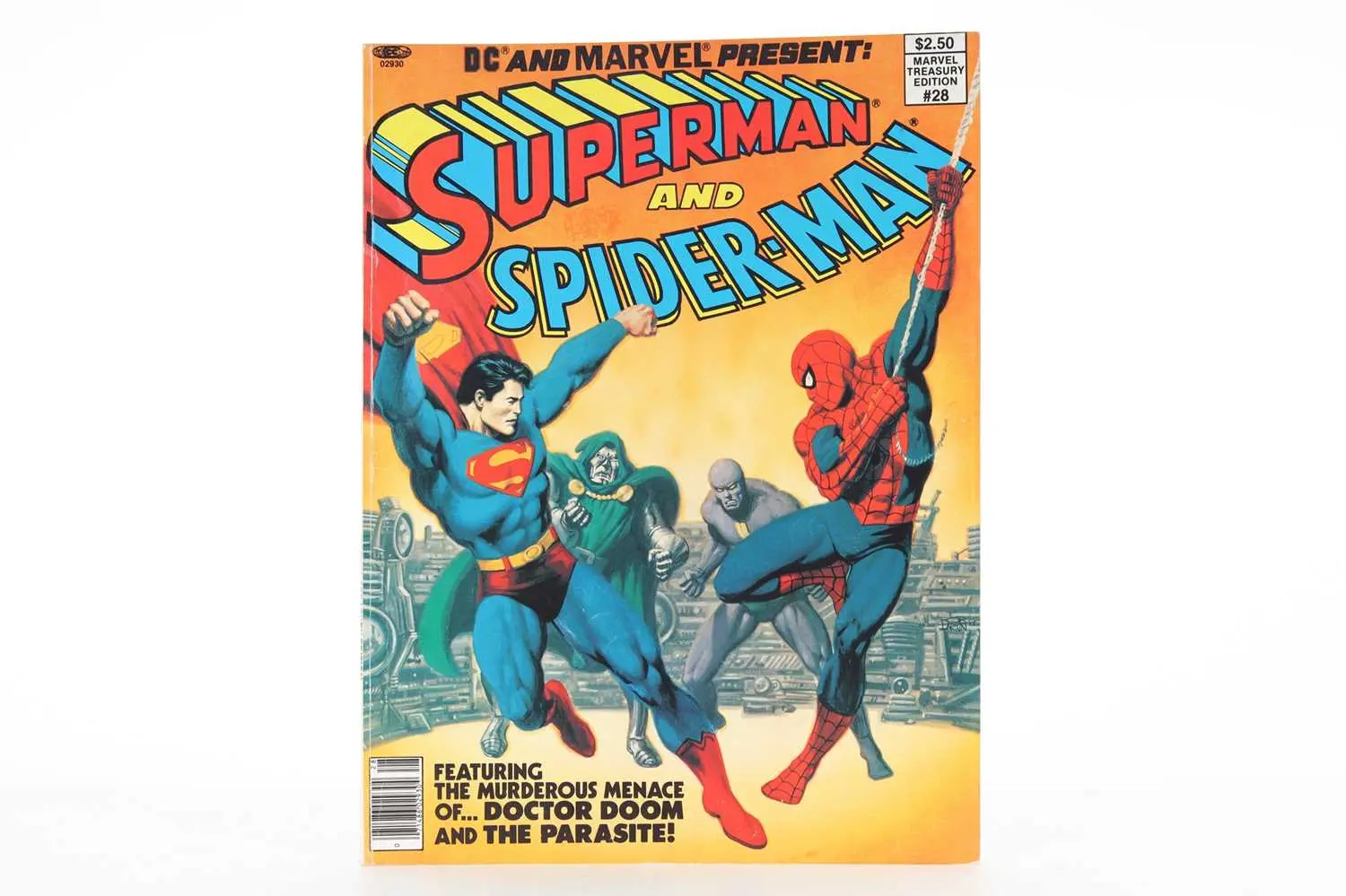DC AND MARVEL COMIC BOOKS-OVERSIZED SPECIAL EDITIONS 1970s-1980s