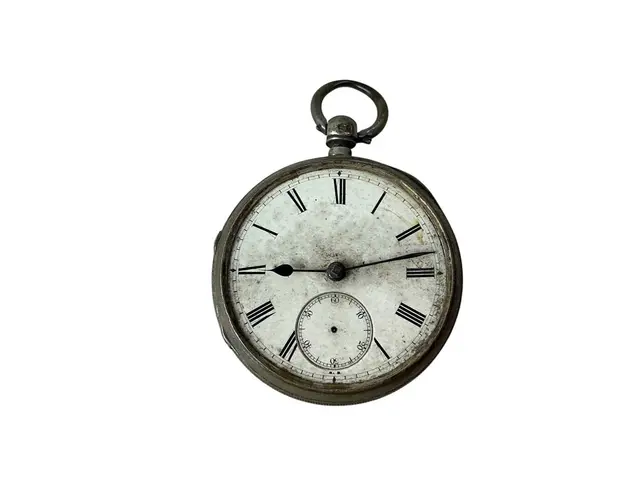 SILVER PAIR CASED KEYWIND POCKET WATCH LATE 19TH CENTURY