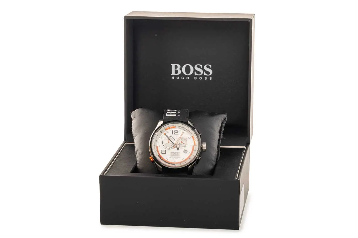 HUGO BOSS REGATTA STAINLESS STEEL QUARTZ WRIST WATCH