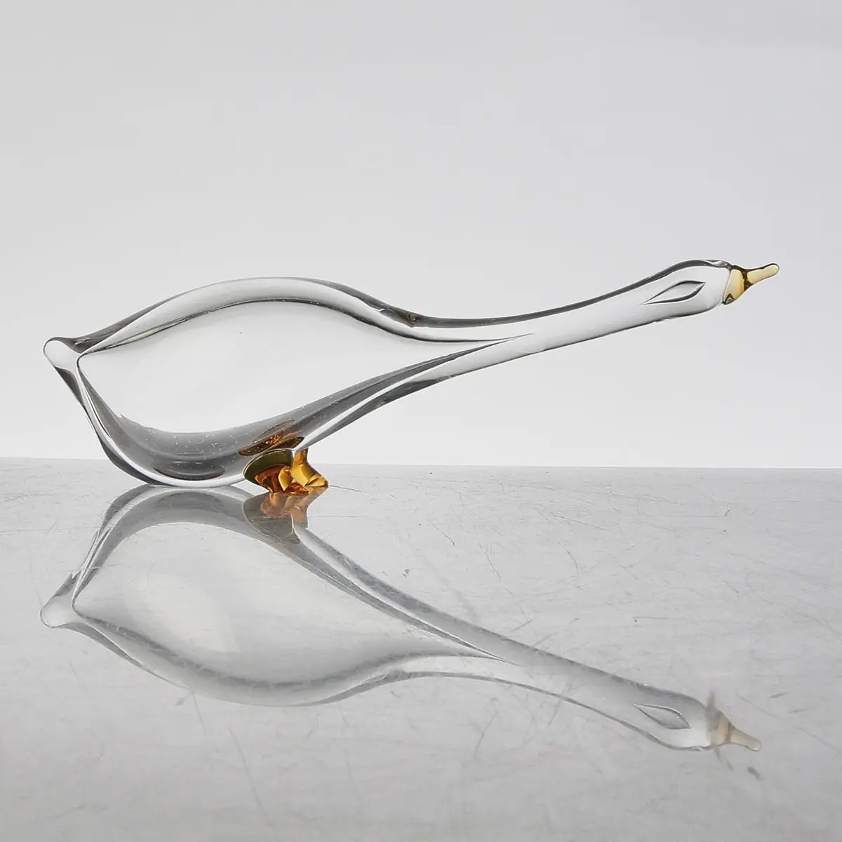 Skulptur, Glas, USSR, Fågel.